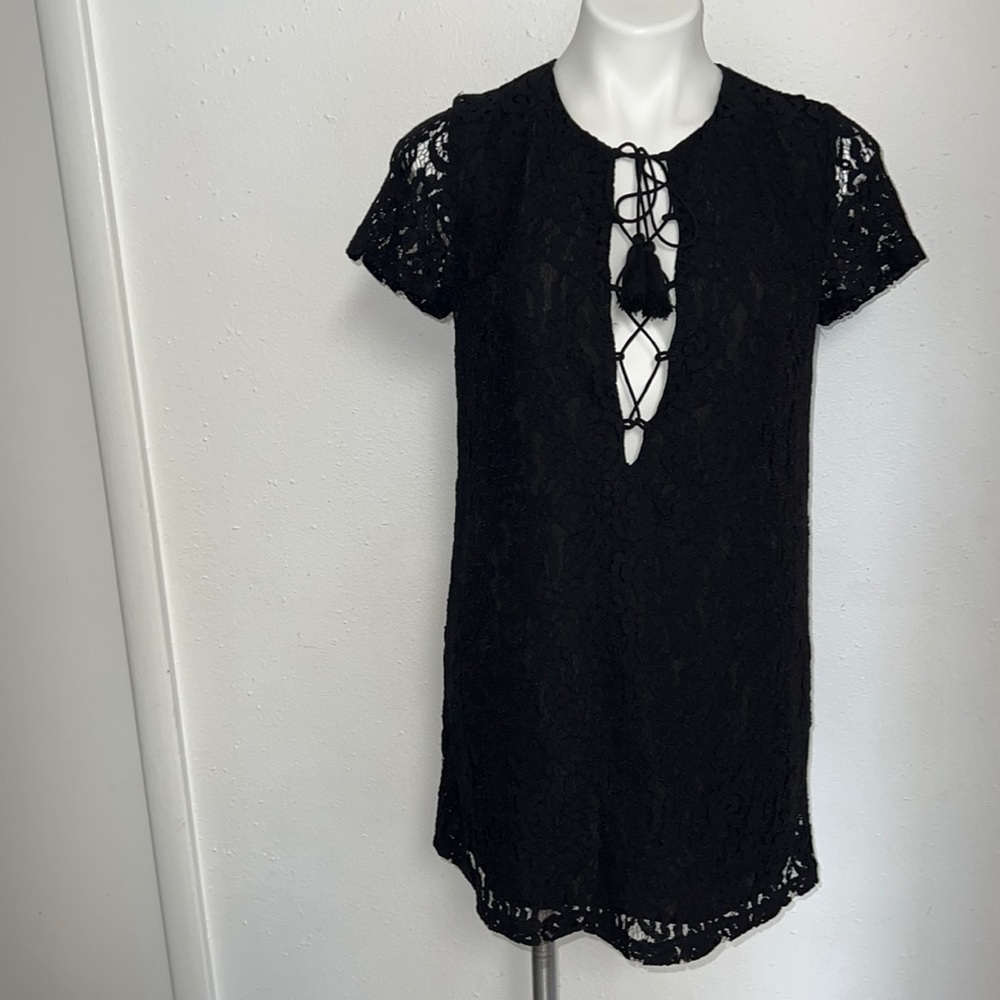 Forever 21 Short Little Black Lace Dress